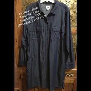 Old Navy Jean Material Dress